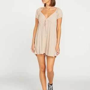 Volcom Romper - Taupe